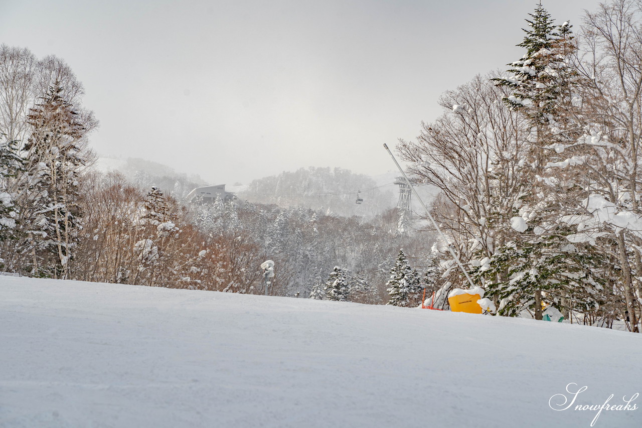 富良野スキー場　気温 -14℃。ダイヤモンドダストが煌めく、国内屈指のリゾートゲレンデを堪能♪